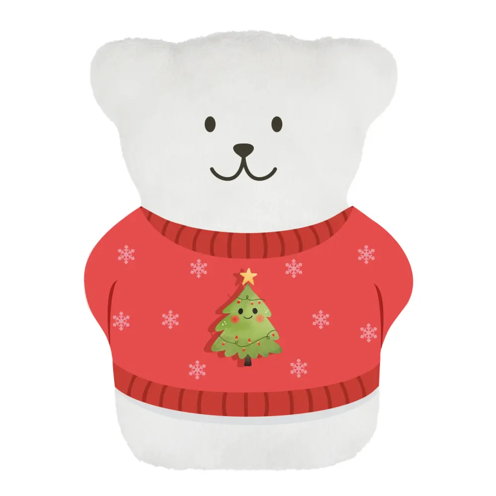 Small therapeutic bear - Christmas tree from Béké-Bobo