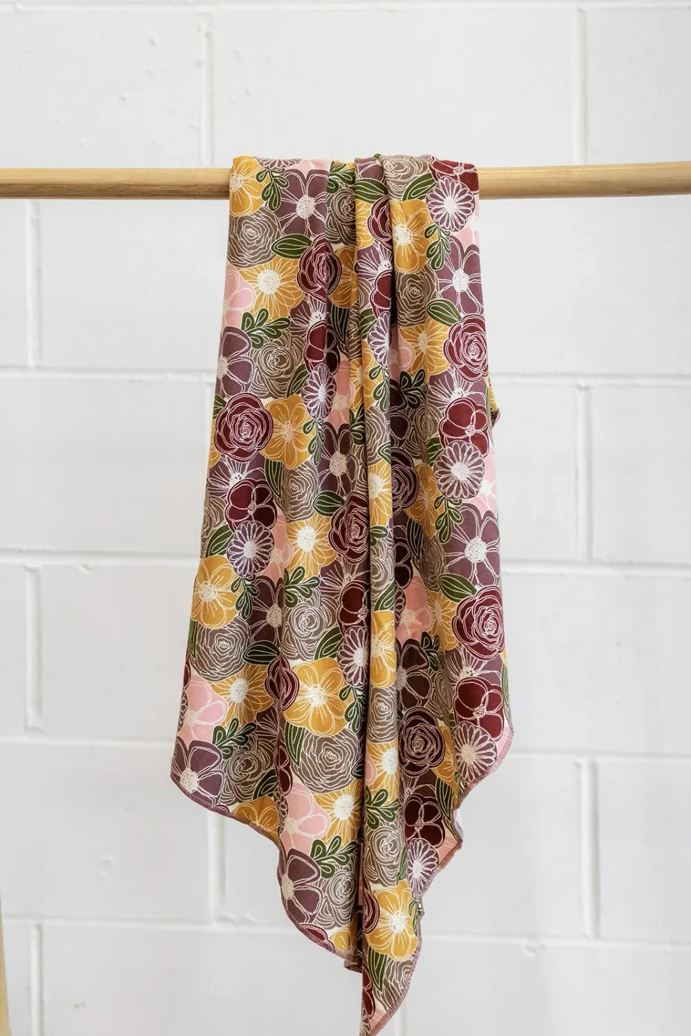 Golden Bloom Perfect Bamboo Swaddle from Beluga Baby