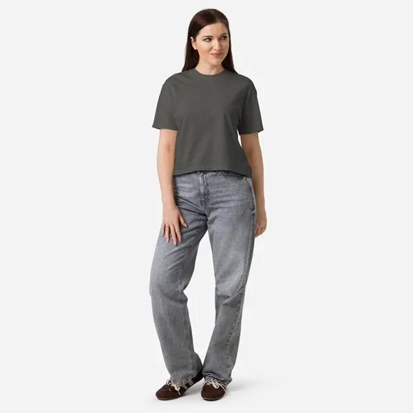 Custom Women's Heavyweight Boxy T-Shirt from Local Laundry