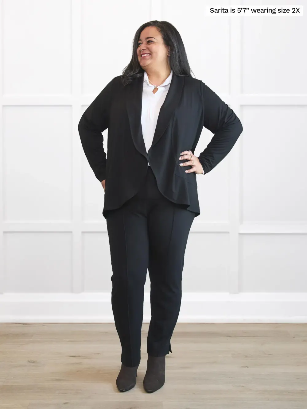Anne soft stretchy blazer | PLUS from Miik