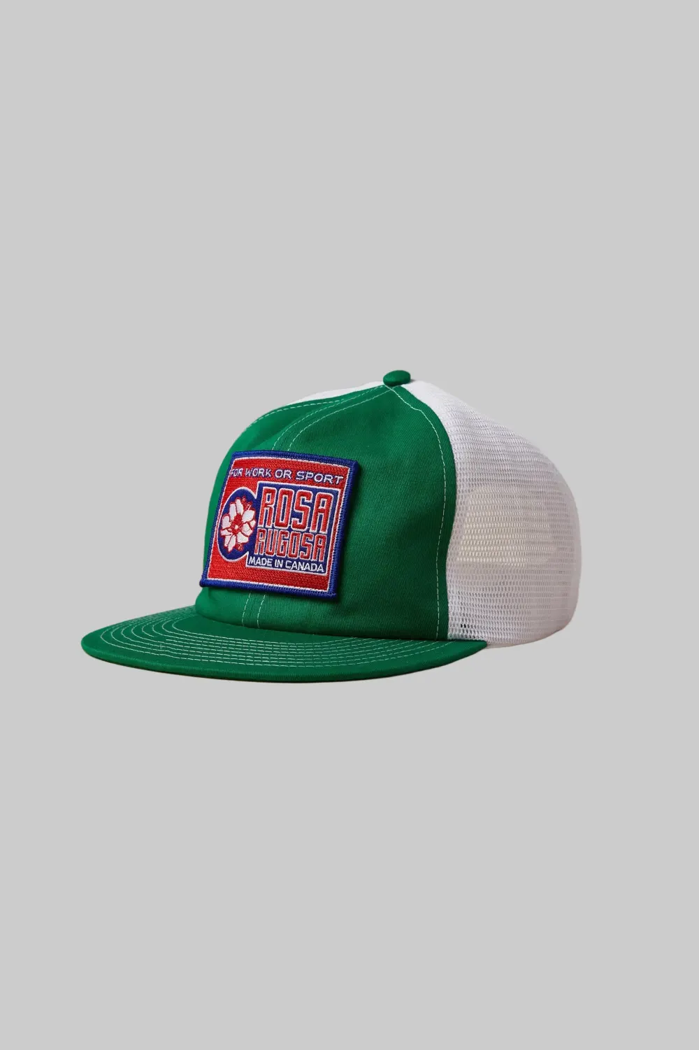 Gardiner Trucker Hat from Rosa Rugosa
