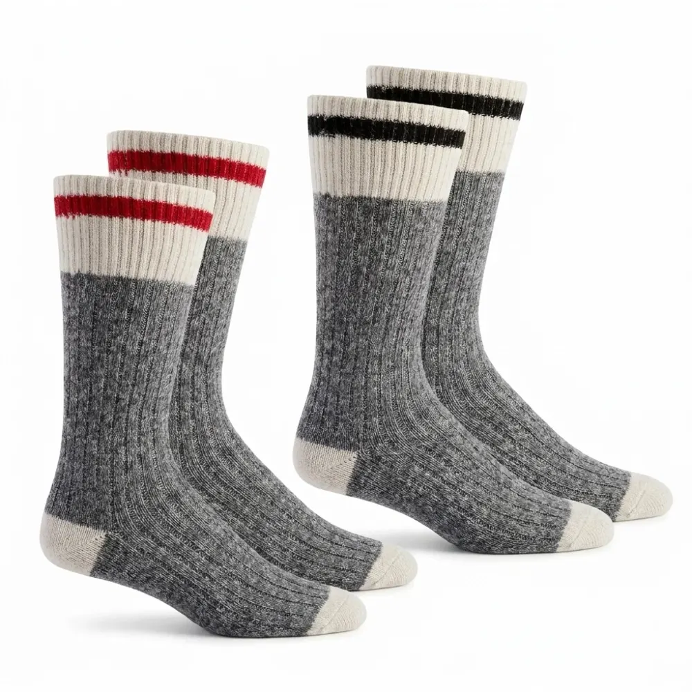 COTTON BLEND CABIN SOCKS - 2 PACK from Stanfield's