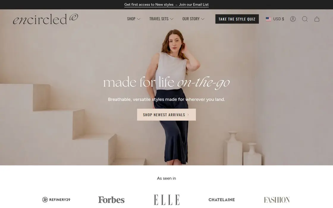 Encircled website