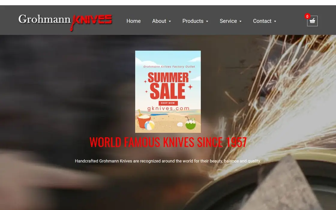 Grohmann Knives website