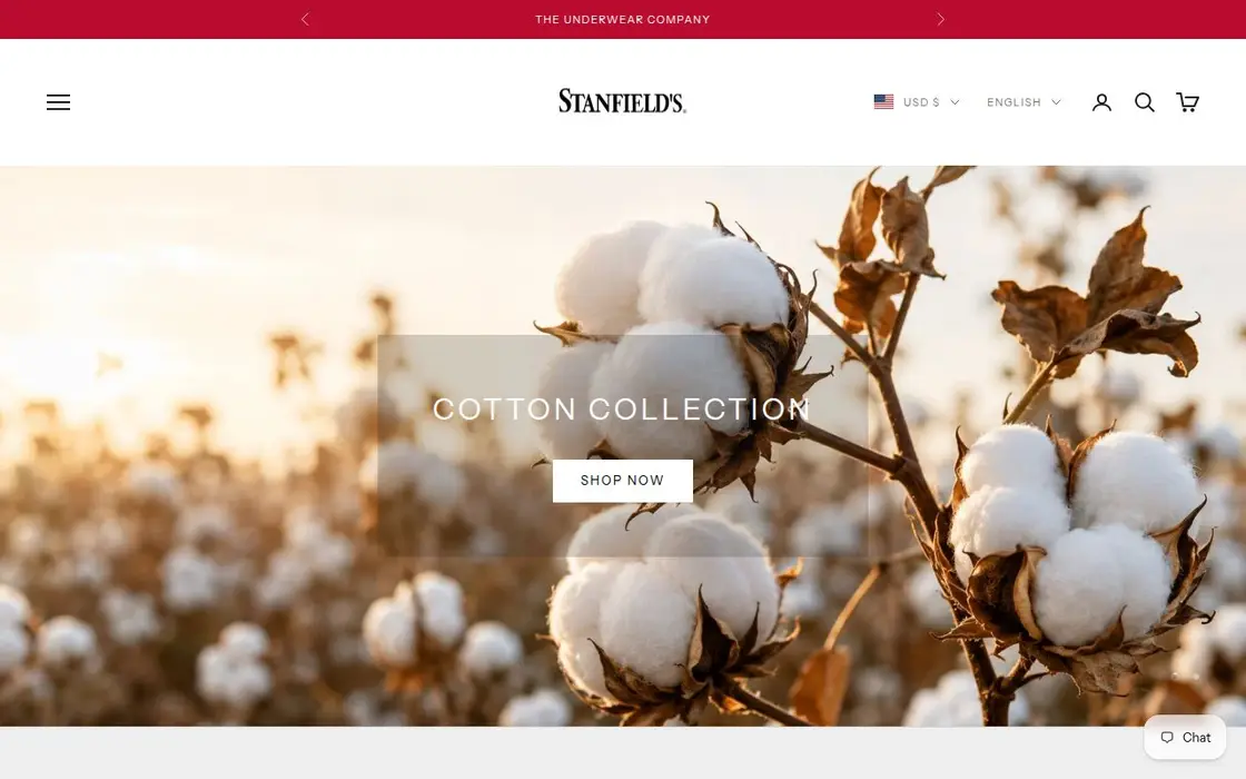 Stanfield's website