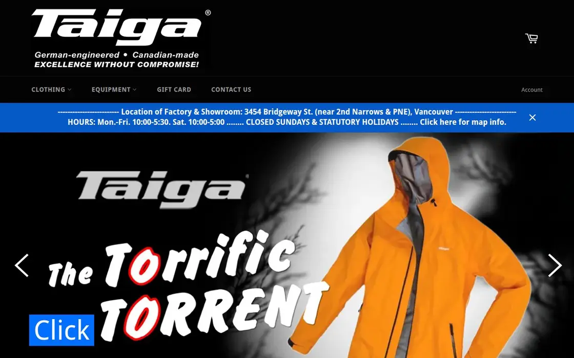 Taiga Works website